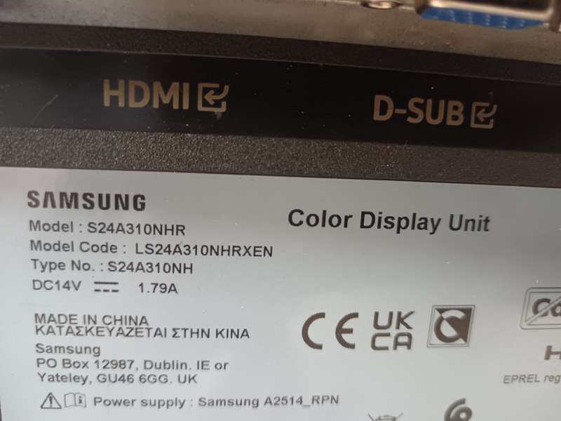 Samsung S24A310NHR 24inch Screen