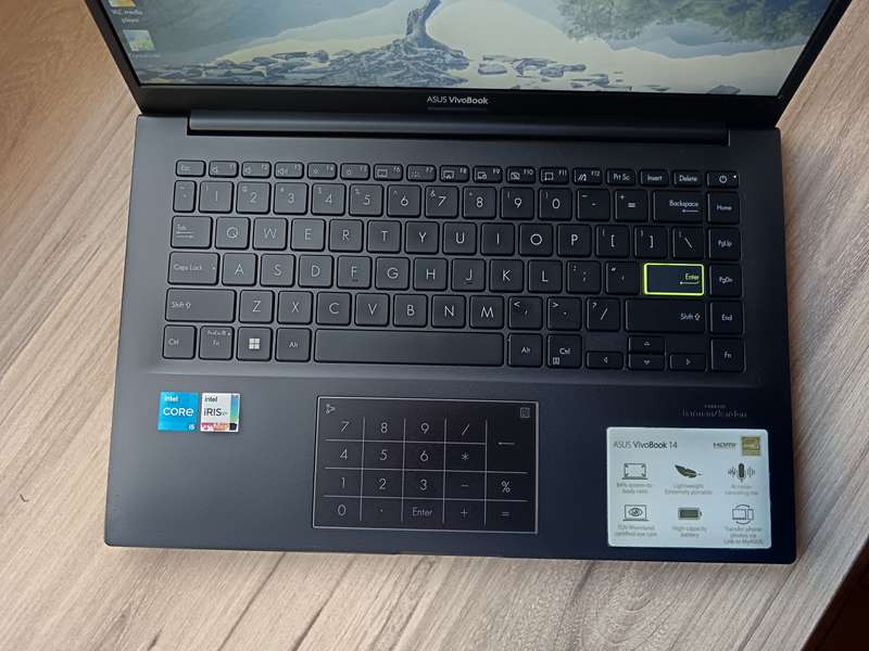 ASUS Vivobook 14" Intel Core I5 11th Gen + Free Laptop Bag