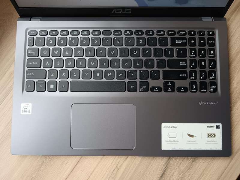 Asus Vivobook Intel Core I3 10th Gen + Free Laptop Bag