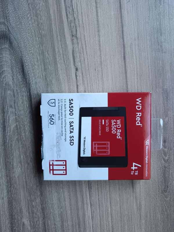 Western Digital 4TB 2.5 SATA Internal SSD