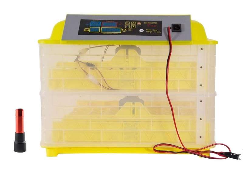 112 Egg Incubator with Candling torch