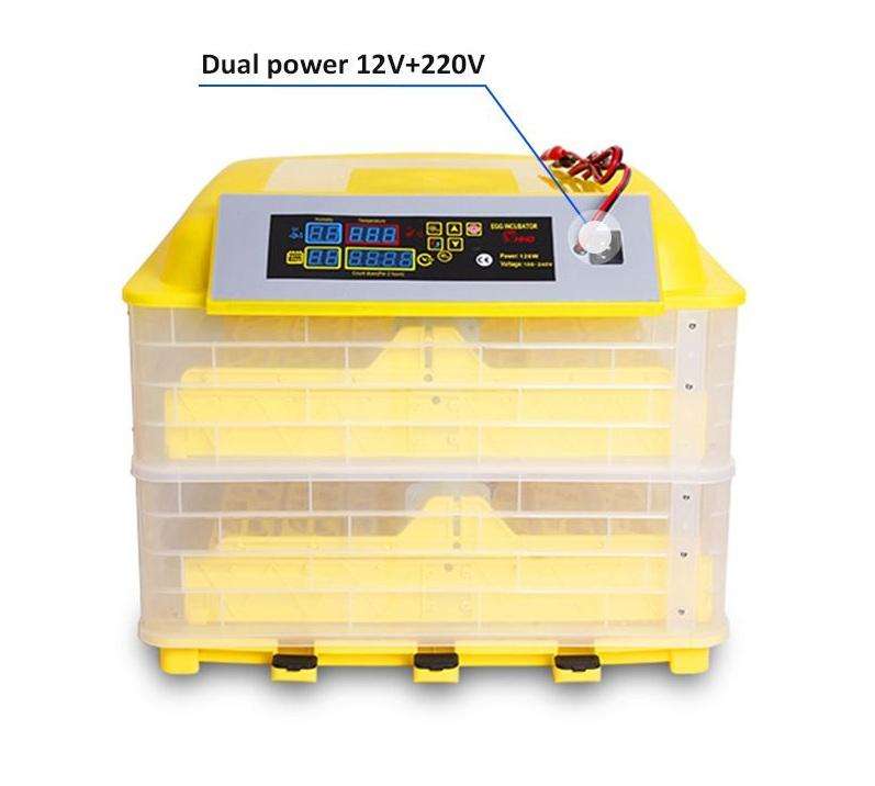 112 Egg Incubator with Candling torch
