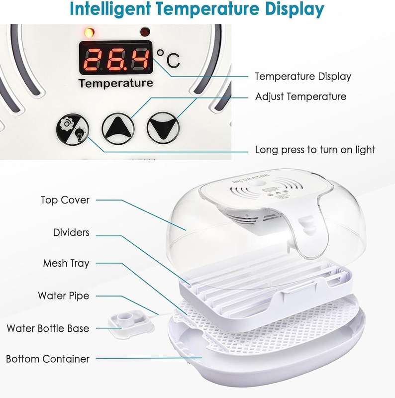 Automatic 16 Egg Incubator