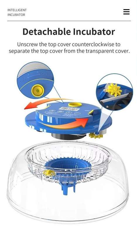 18 Egg incubator