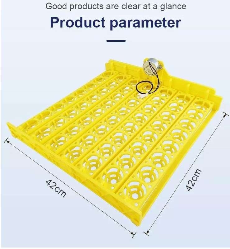 56 Egg Tray with 12-volt motor