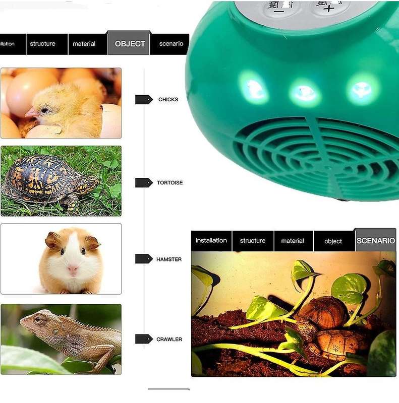 Animal Warm Light Temperature Controller Heater