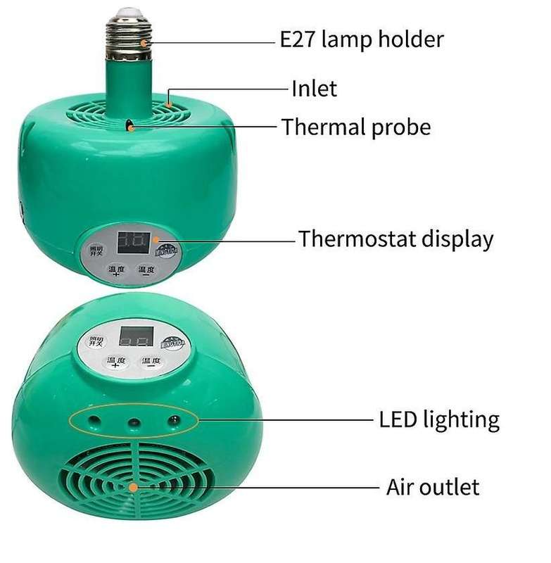 Animal Warm Light Temperature Controller Heater