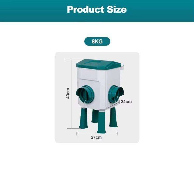 Automatic Blue Chicken Feeder-8kg