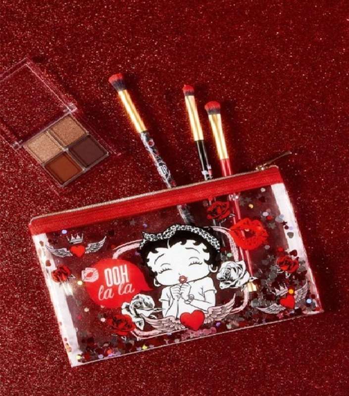 Betty Boop Zipper Cosmetic Bag