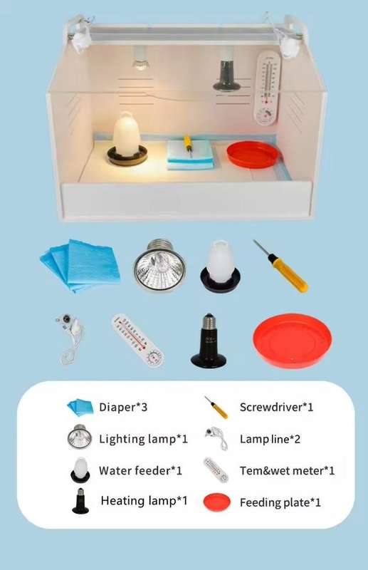 Chick Brooder Box All in 1 Kit