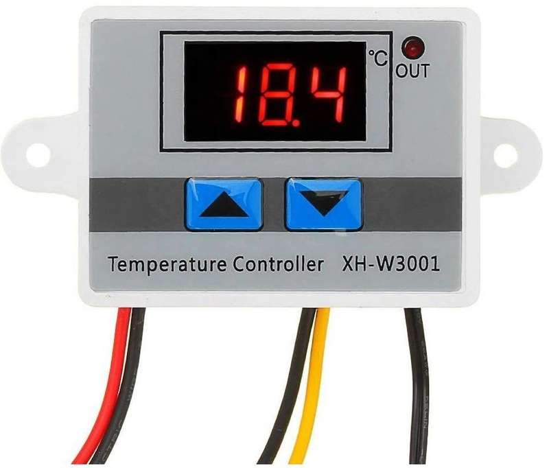 Digital Temperature Controller with LCD Display XH-W3001
