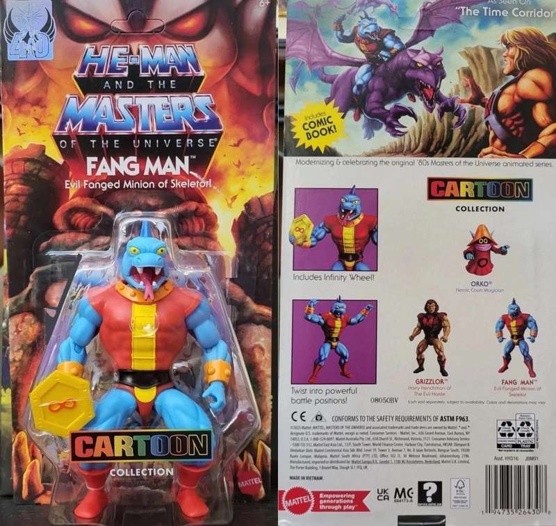 Masters of the Universe -Fangman -Cartoon Version Origins