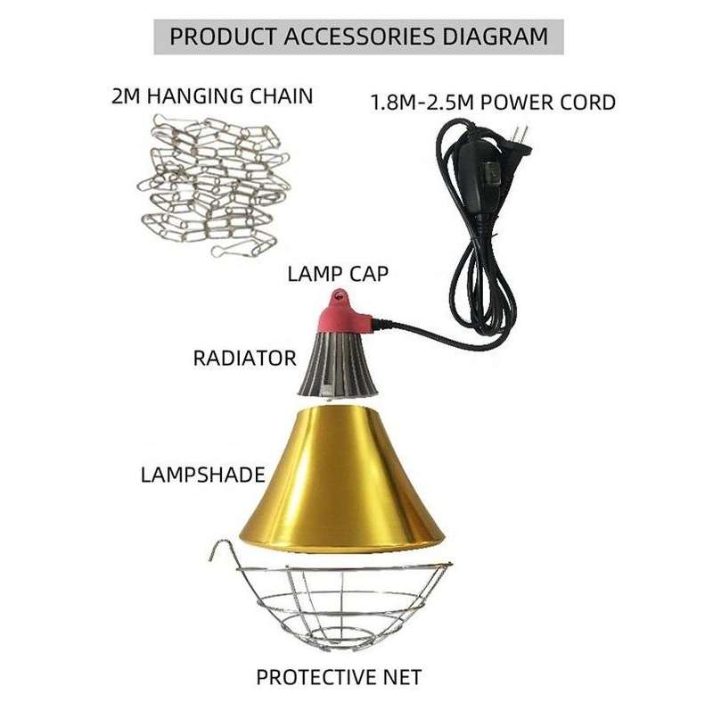 Heating Infared Lampshade for Heat lights