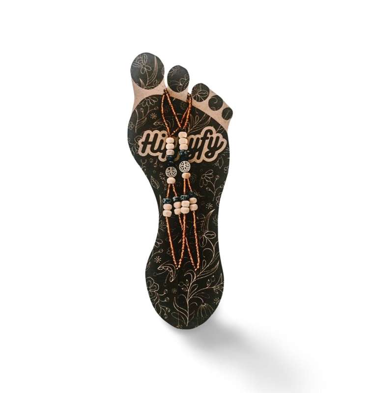 Hippyfy Anklet Barefoot Scandal -Brown