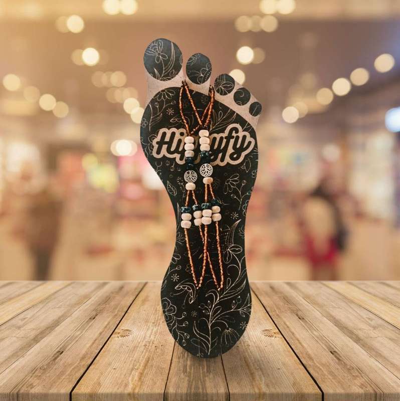 Hippyfy Anklet Barefoot Scandal -Brown