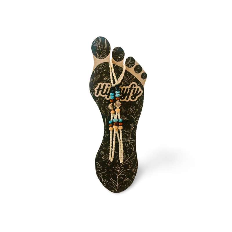 Hippyfy Anklet Barefoot Scandal -Square Design