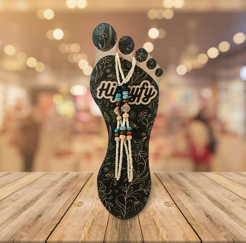 Hippyfy Anklet Barefoot Scandal -Square Design