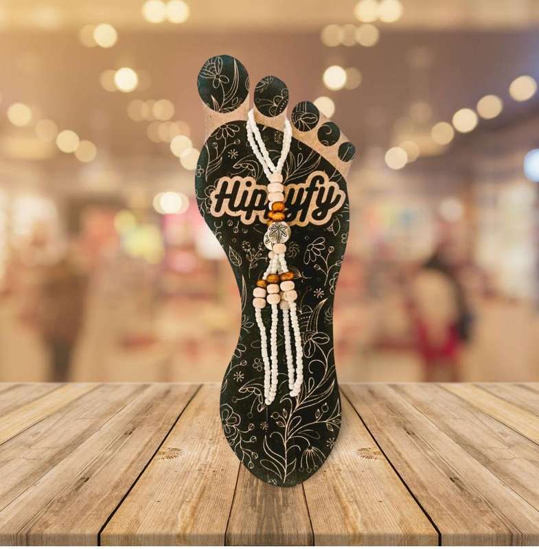 Hippyfy Anklet Barefoot Scandal -White