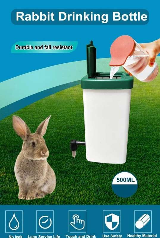 500ml Automatic Rabbit Drinker -No Drip
