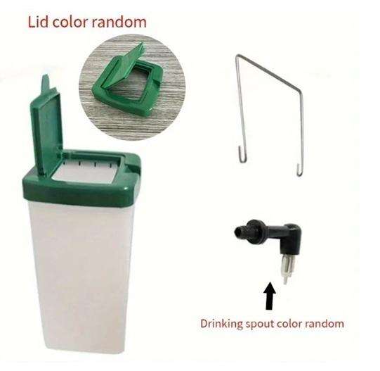 Rabbit 1 Litre Drinker and 5 Kg Food Feeder Set