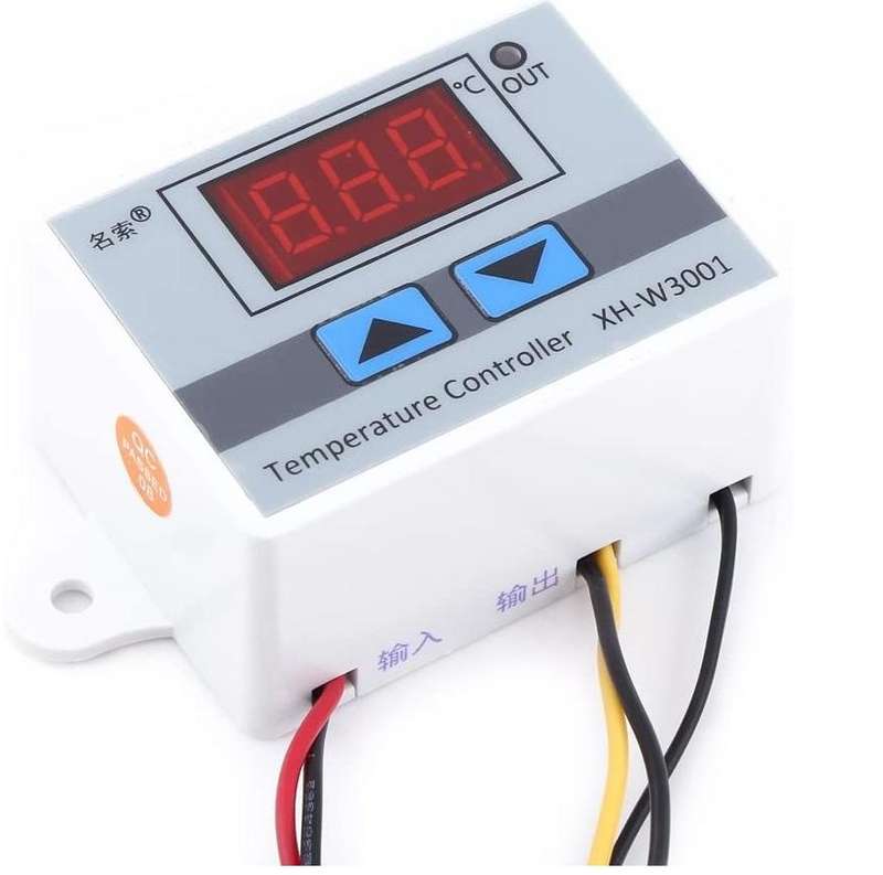 Robitco W3001 Digital Thermometer Controller with LED Display (220V) 2 piece Bundle