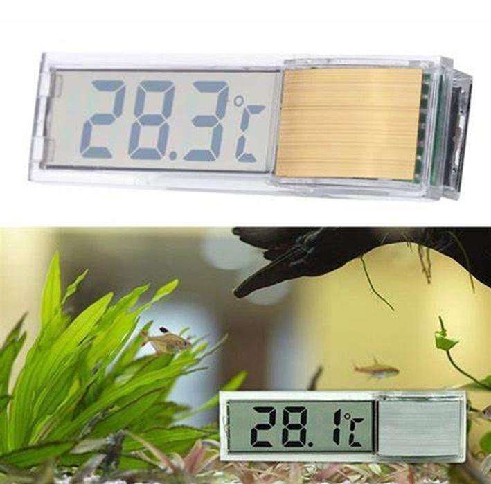 Transparent Thermometer for Fish Tank