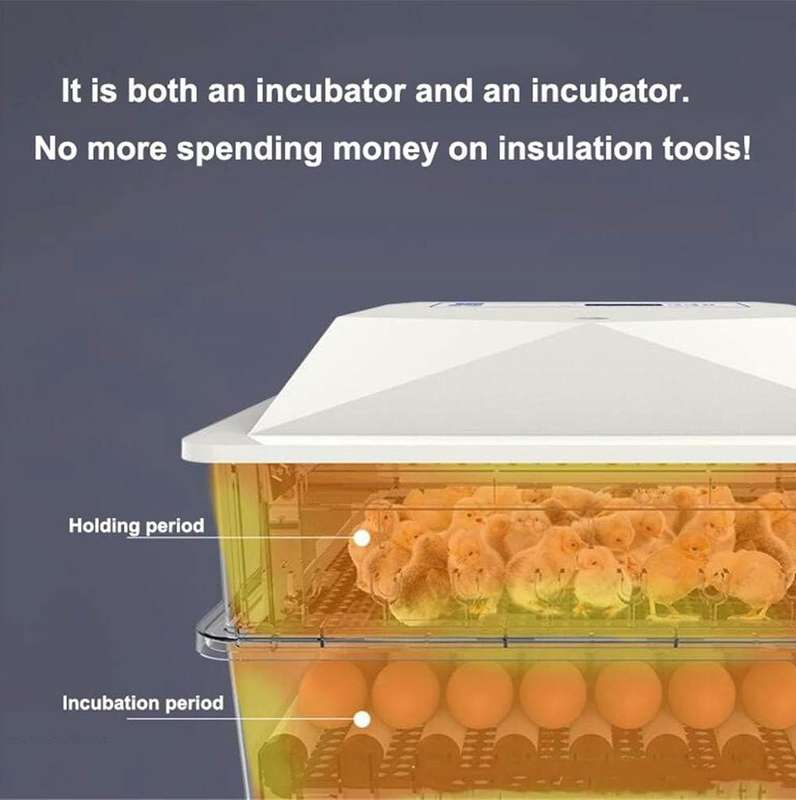 128 Egg Incubator -Dual Power