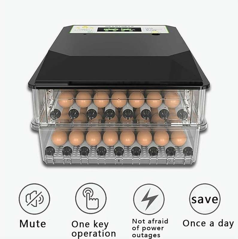 128 Egg Incubator -Dual Power