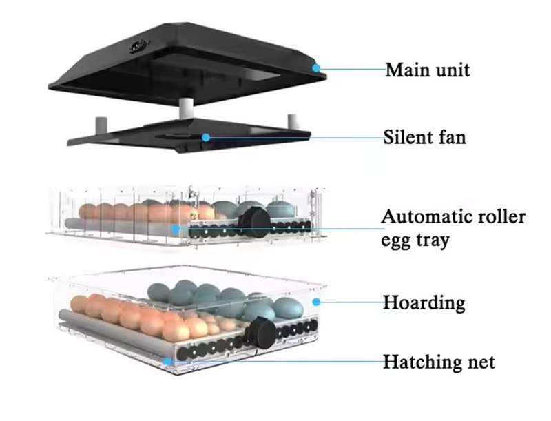 128 Egg Incubator -Dual Power