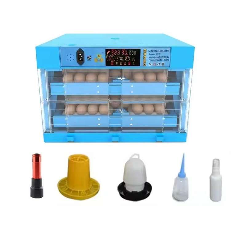 Blue 128 Egg Incubator -Dual Power