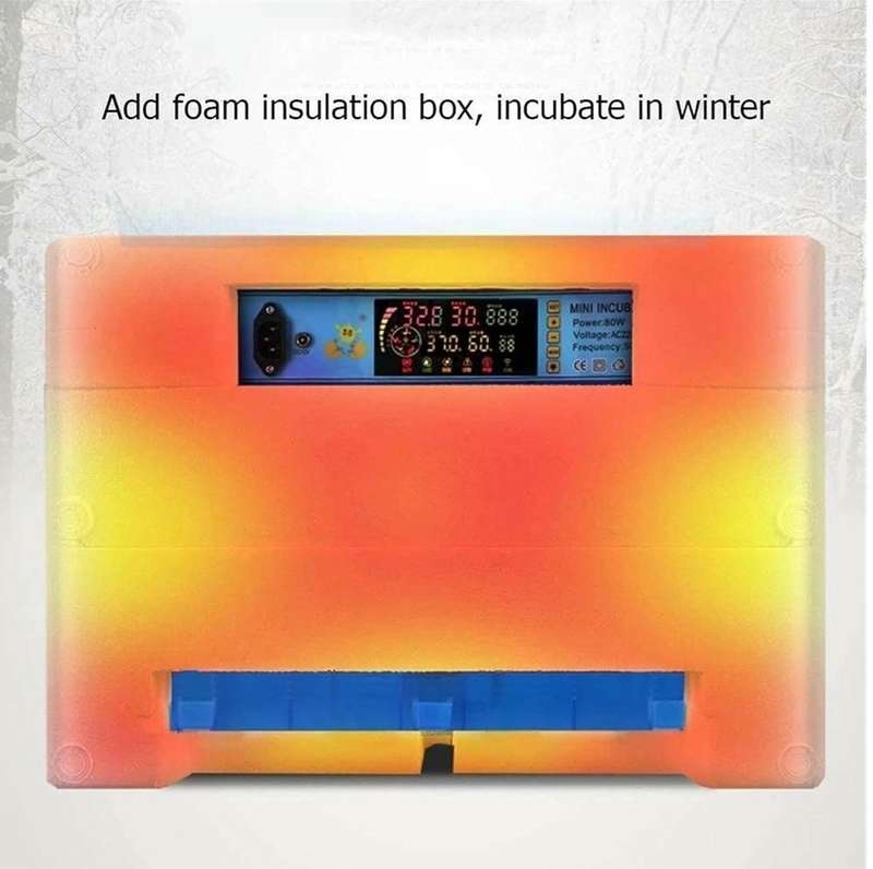 Blue 128 Egg Incubator -Dual Power