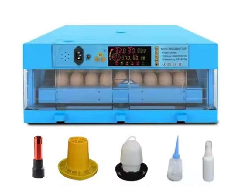 Blue 64 Egg Incubator-Dual Power