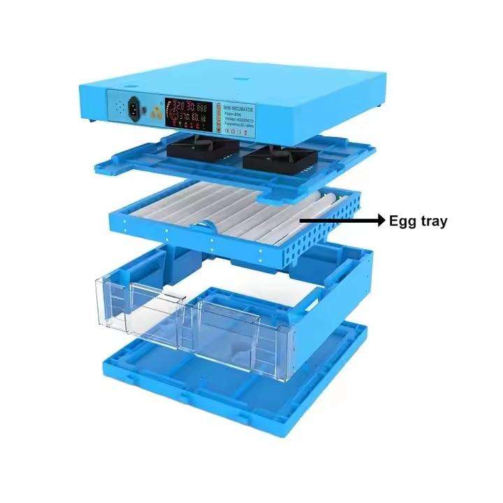 Blue 64 Egg Incubator-Dual Power