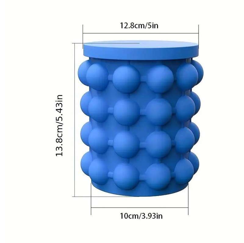2 Pack Blue Ice Making Buckets