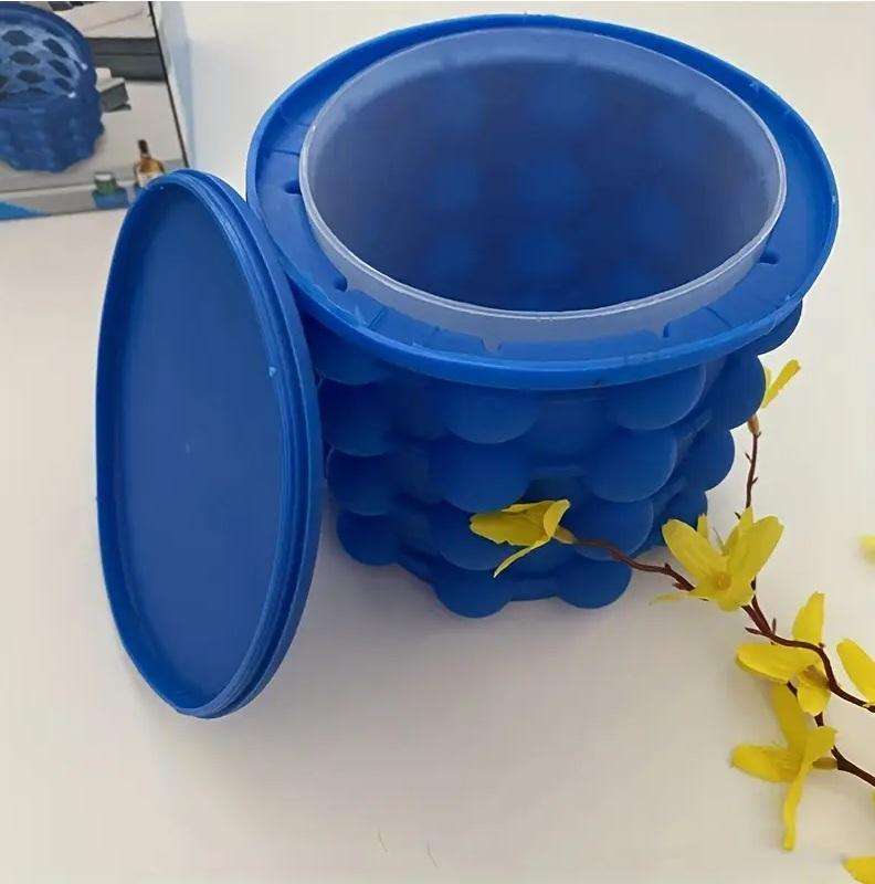 2 Pack Blue Ice Making Buckets