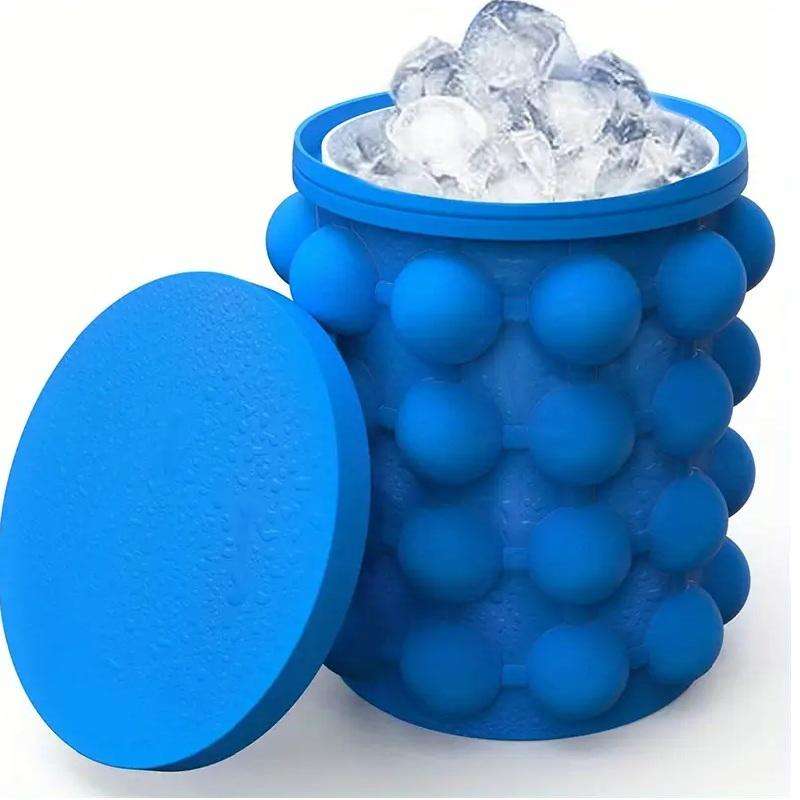 2 Pack Blue Ice Making Buckets
