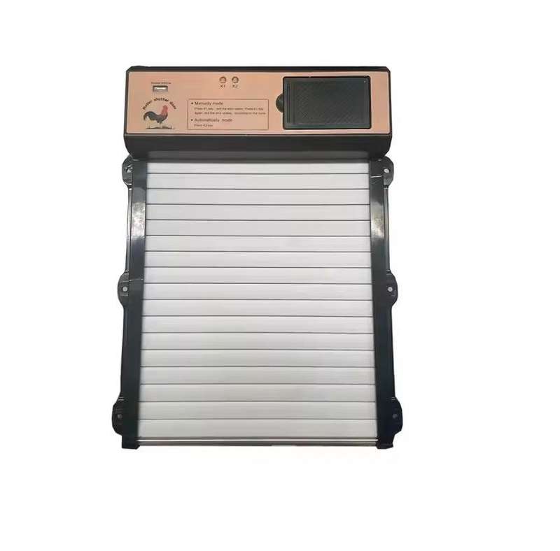 Chicken Coop Door-Solar and or Battery Operated