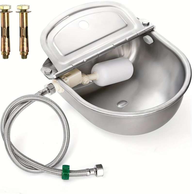 Automatic Water Bowl with Valve for dogs and other animals