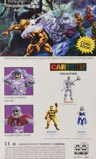 Masters of the Universe -Invisible Skeletor -Cartoon Version