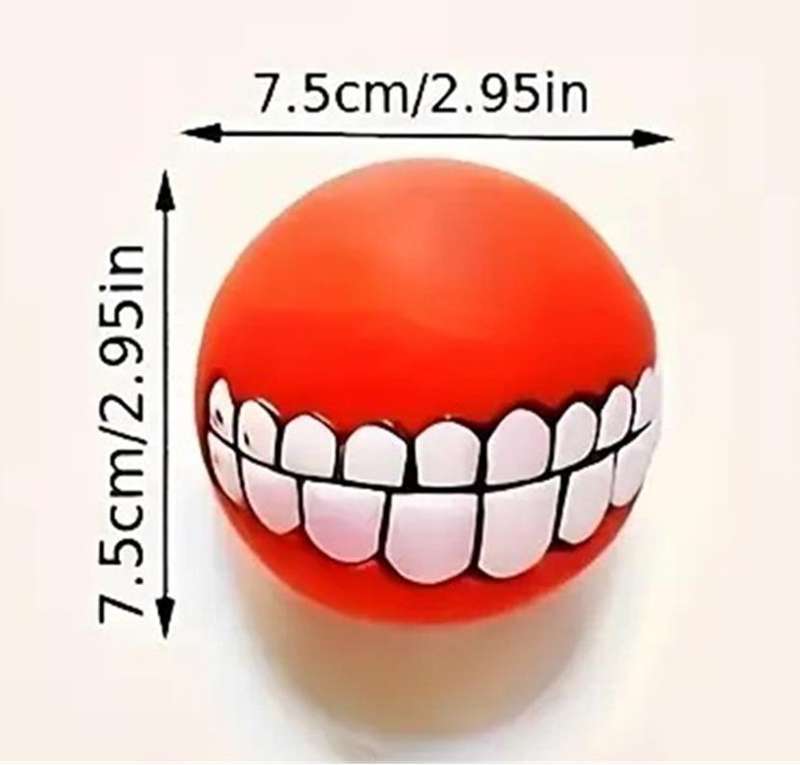 Grinning Dog Balls pack of 4