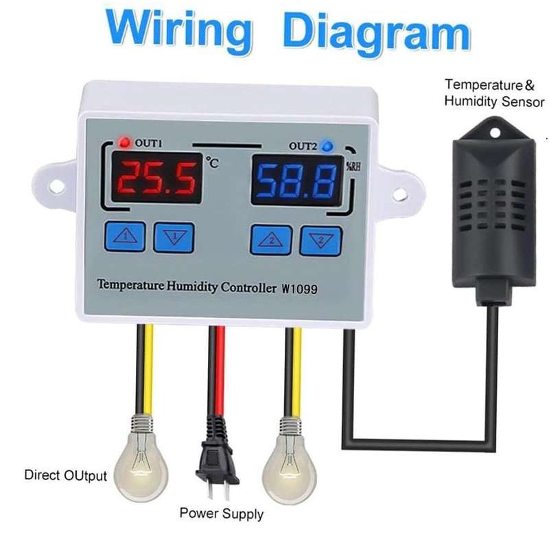 Thermometer Hygrometer w1099