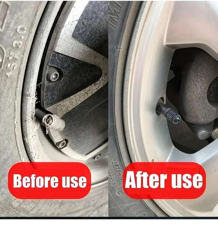 Black Tyre Valve Caps -Pack of 20