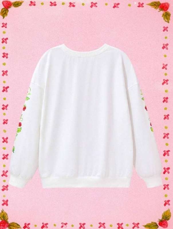 Strawberry Shortcake White Pull over