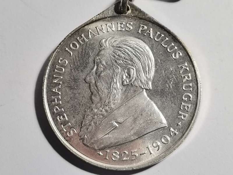 925 SILVER PAUL KRUGER 1954 KERKPLEIN MEDALLION