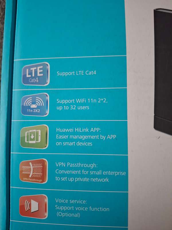 HUAWEI B315S LTE ROUTER