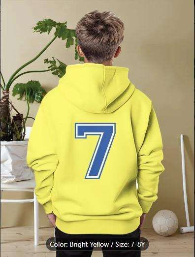 Kiddies hoodie- light weight - 7-8 yrs