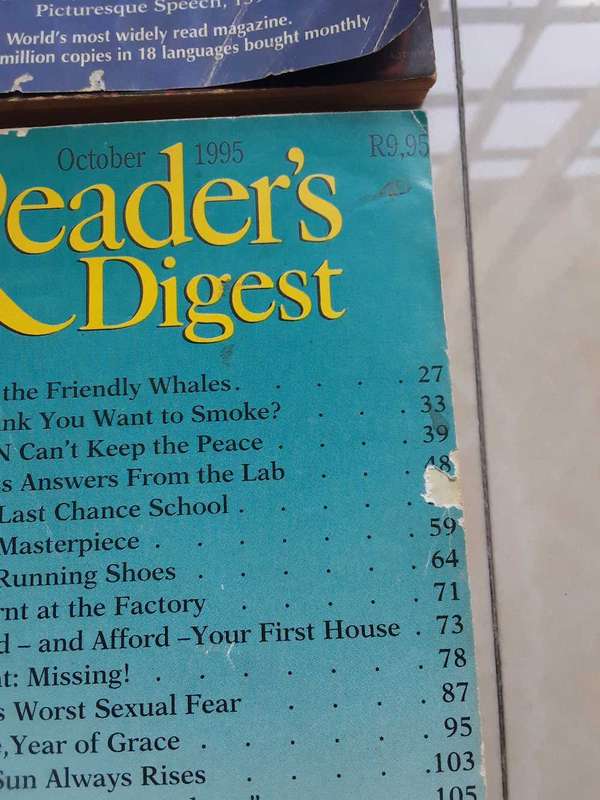 Readers Digest - 30 copies from 1994 to 1999