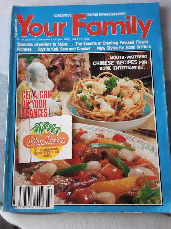 Your Family Magazine - 10 Copies from 1988 - 9 pull-outs.