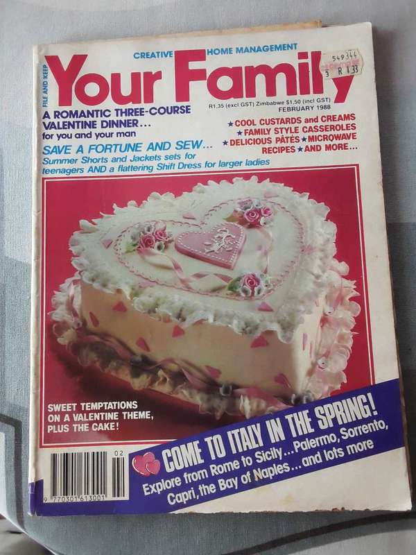Your Family Magazine - 10 Copies from 1988 - 9 pull-outs.