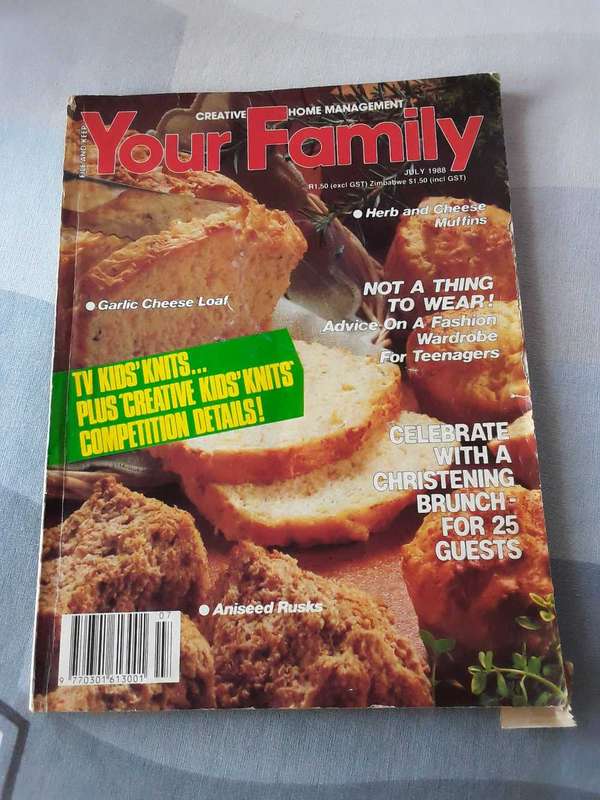 Your Family Magazine - 10 Copies from 1988 - 9 pull-outs.